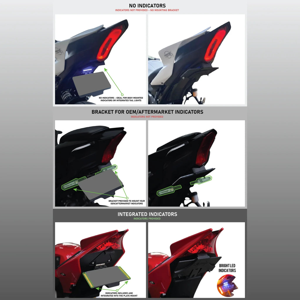 2015+ Kawasaki H2 Flip Plate