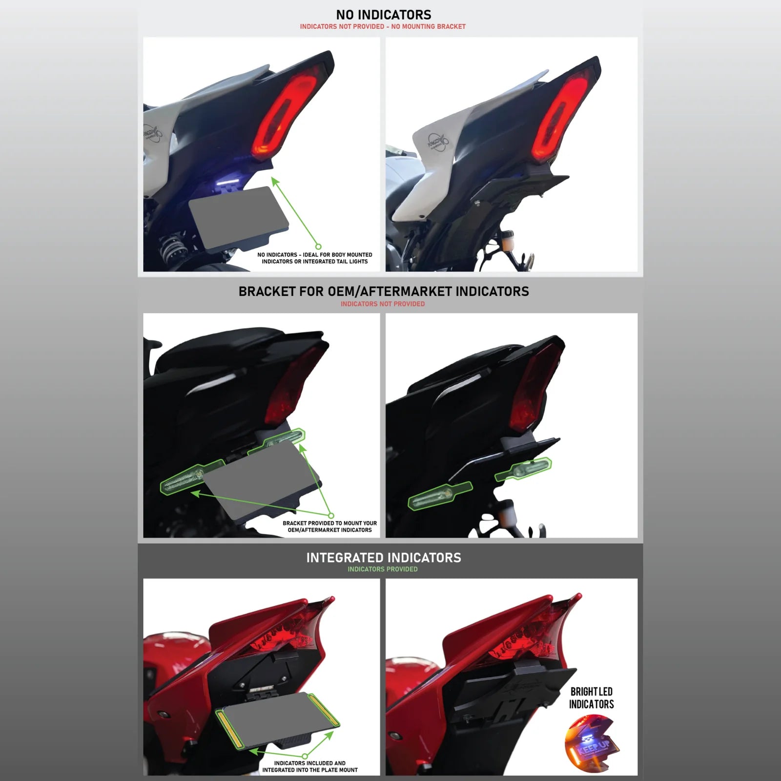 2015+ Kawasaki H2 Flip Plate