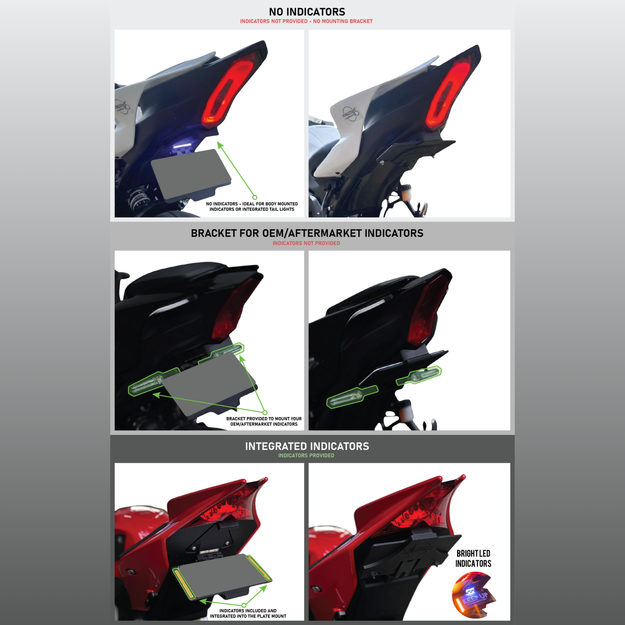2020+ Yamaha YZF-R7 Flip Plate