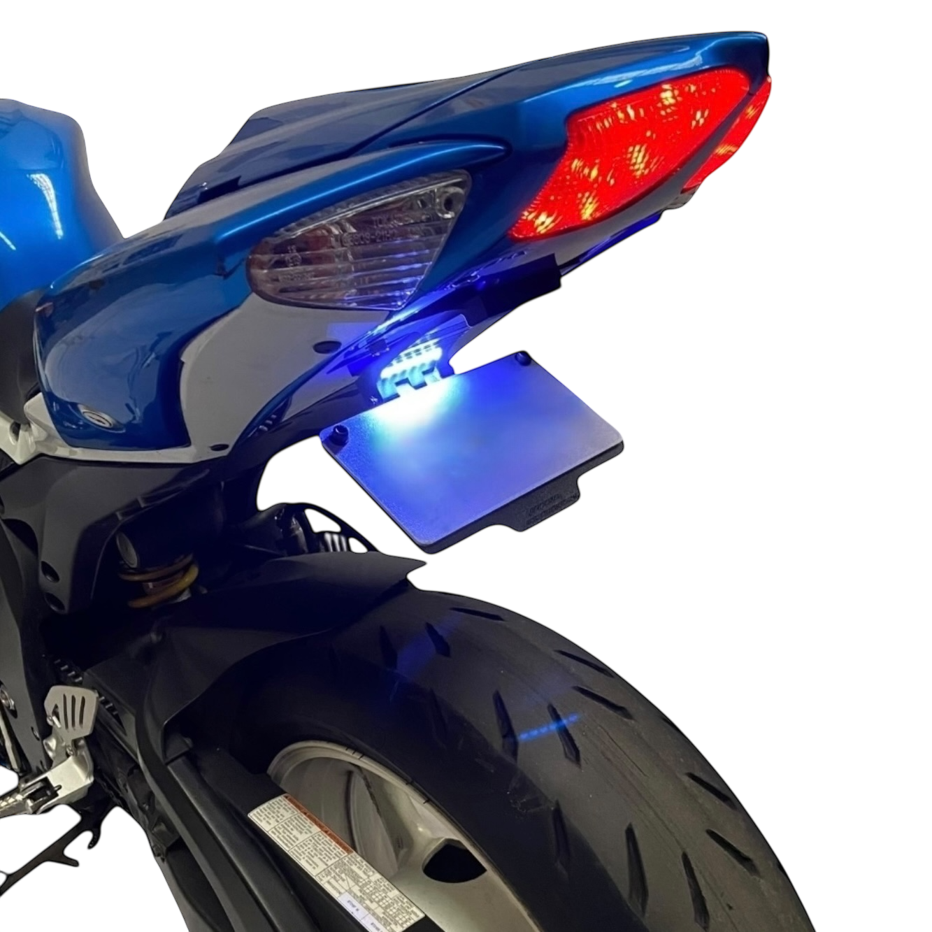 2008-2010 Suzuki GSXR 600/750 Flip Plate