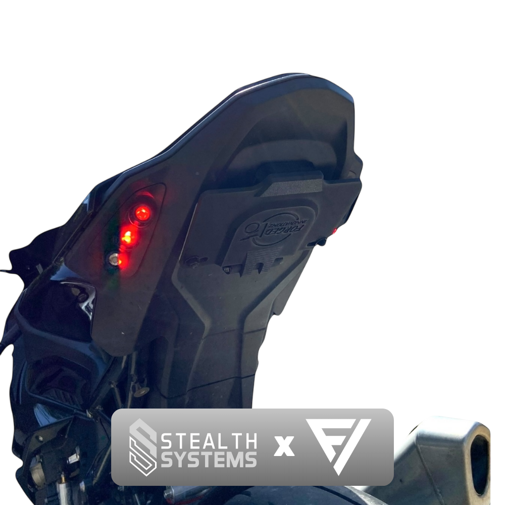 Stealth Systems Combo - 2023+ BMW S1000RR/R Flip Plate and Integrated Tail Light