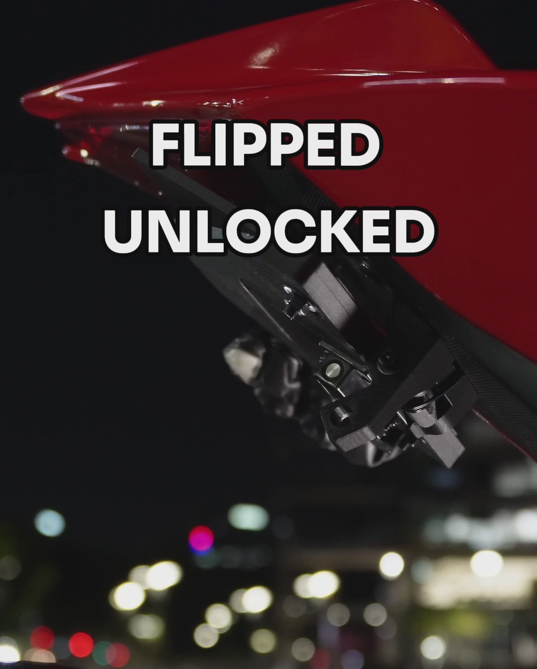 2011+ Suzuki GSXR 600/750 Flip Plate